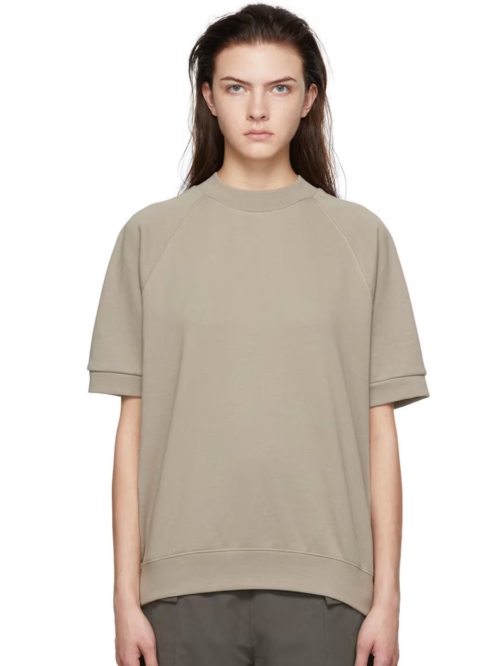 Fear of God Essentials taupe sweatshirt M